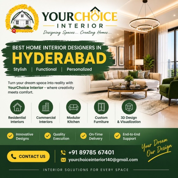 Interior Firms in Hyderabad: Transform Your Space with the Right Interior Experts
